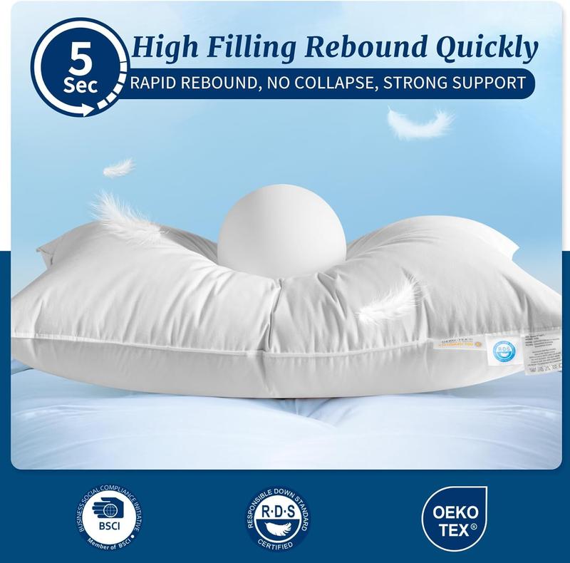 BedElegance Goose Down Pillow