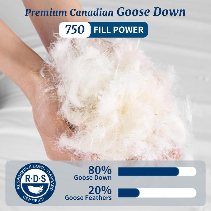 BedElegance Goose Down Pillow